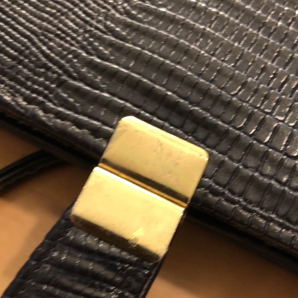 🦋Vintage Navy Office Tote Bag - Picture 11 of 13